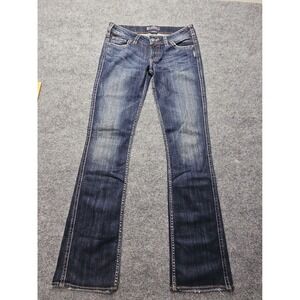Silver Jeans Frances 18" Women's 29x35 (33x36) Bootcut Denim Cowgirl  Rodeo